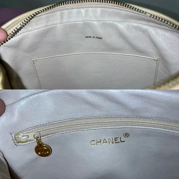 Chanel Lambskin Diamond CC Tassel Camera Bag - Picture 10 of 16